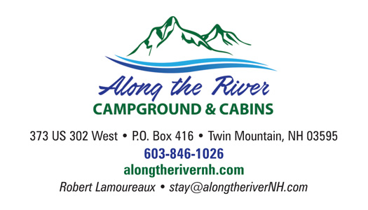 Along the River Campground & Cabins Business Card
