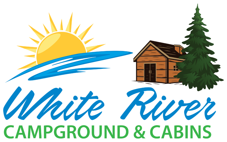 White River Campground & Cabins - Logo Design