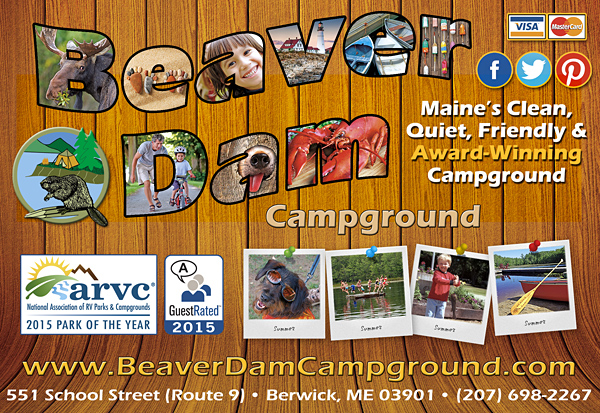 Beaver Dam Campground - MECOA Directory Ad