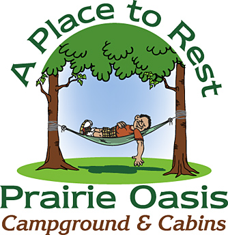 Prairie Oasis Campground & Cabins – Primary Logo