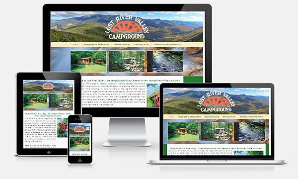 Lost River Valley Campground - New Responsive Website