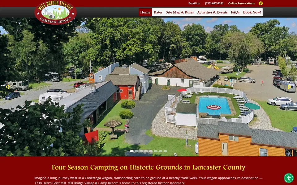 Mill Bridge Village website