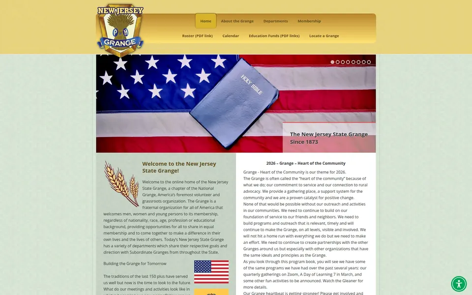 New Jersey State Grange website