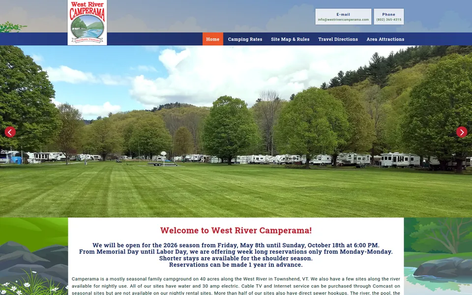 West River Camperama website