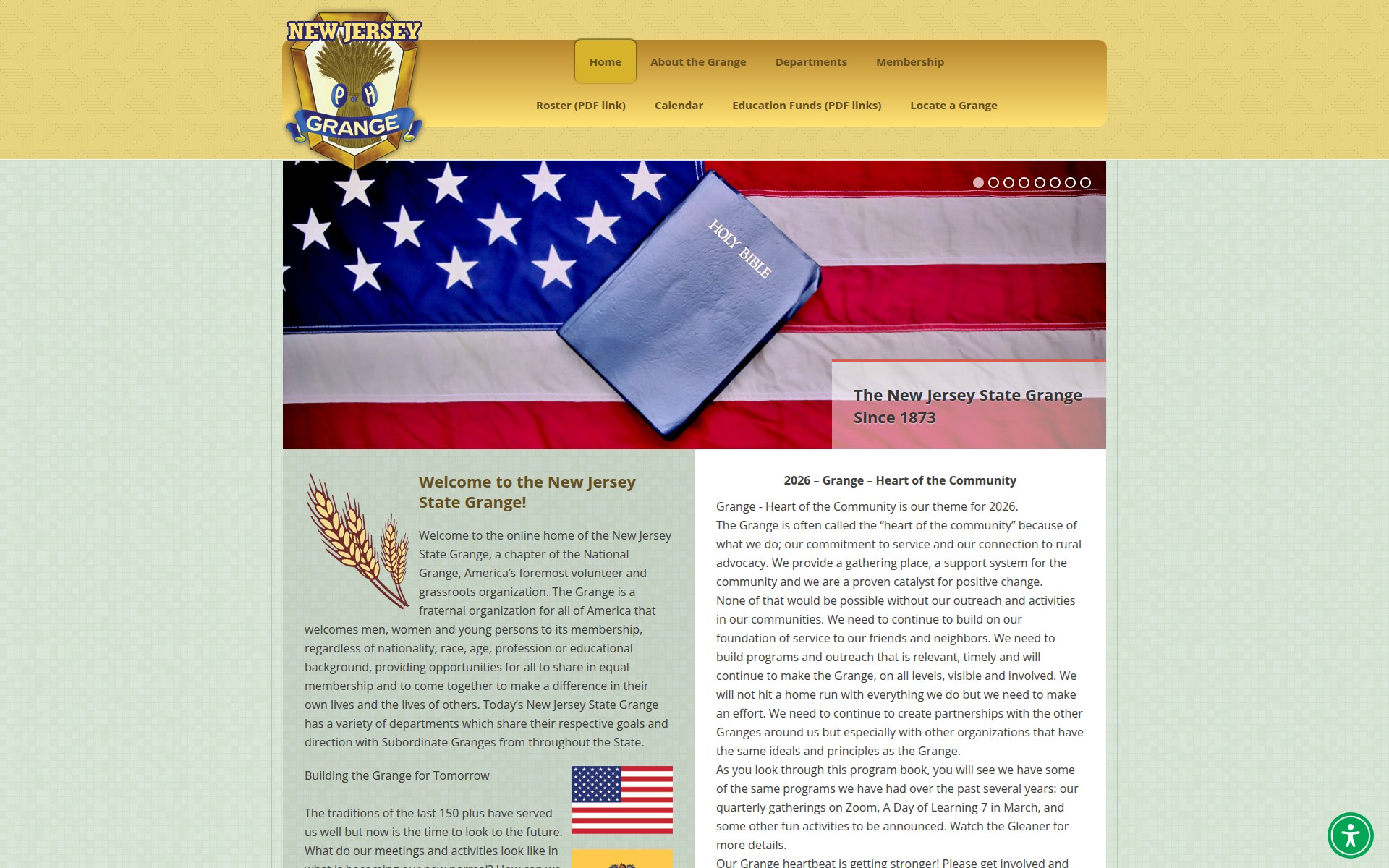 New Jersey State Grange website