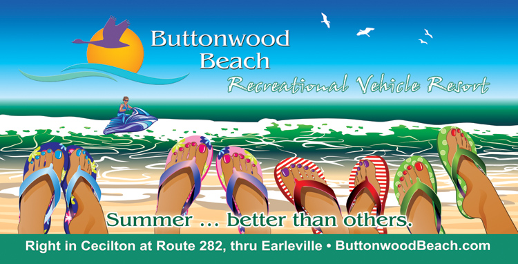 Buttonwood Beach billboard