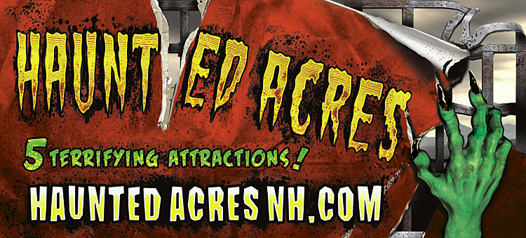 Haunted Acres billboard