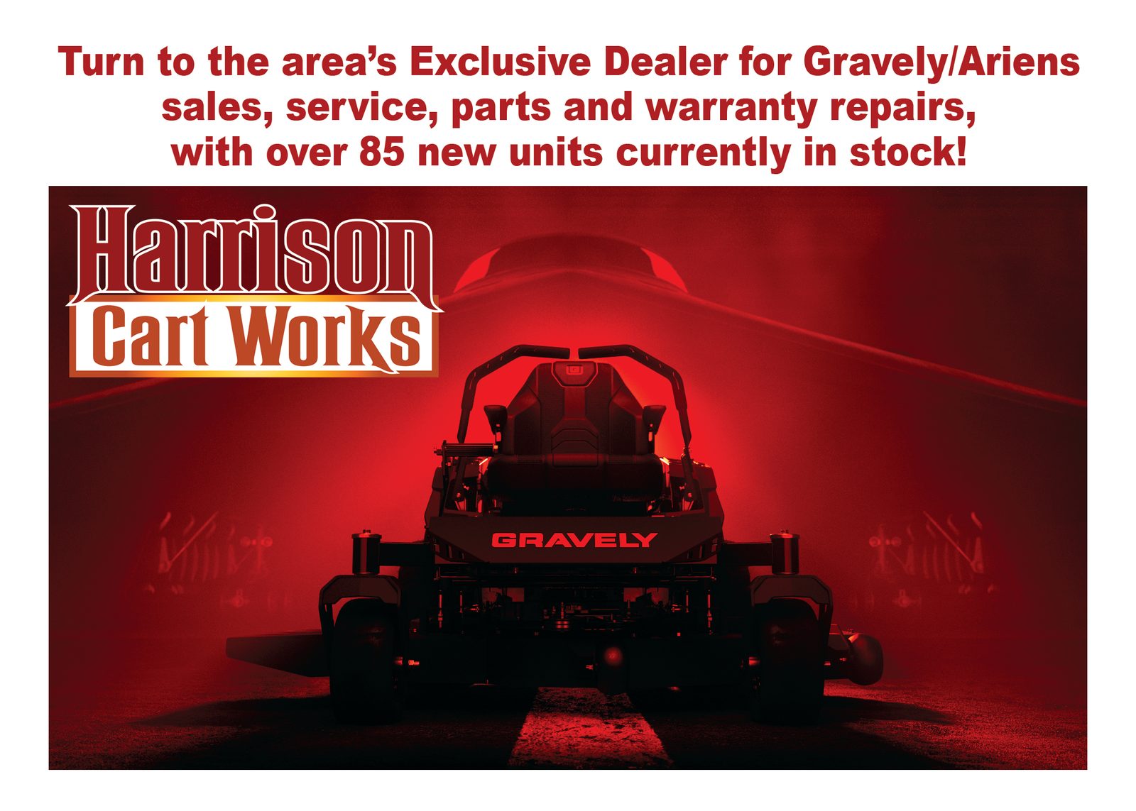 Harrison Cart Works direct mailer