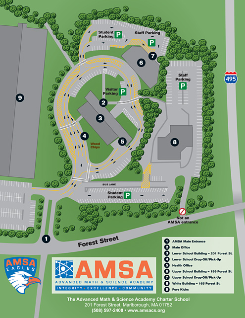 Advanced Math & Science Academy Charter School site map