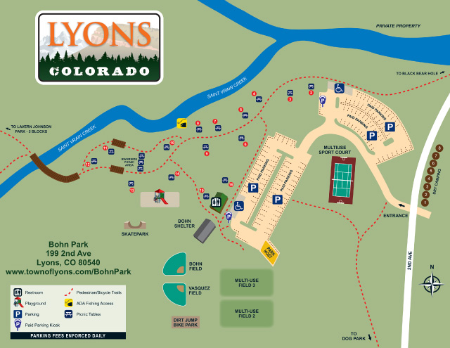 Bohn Park site map