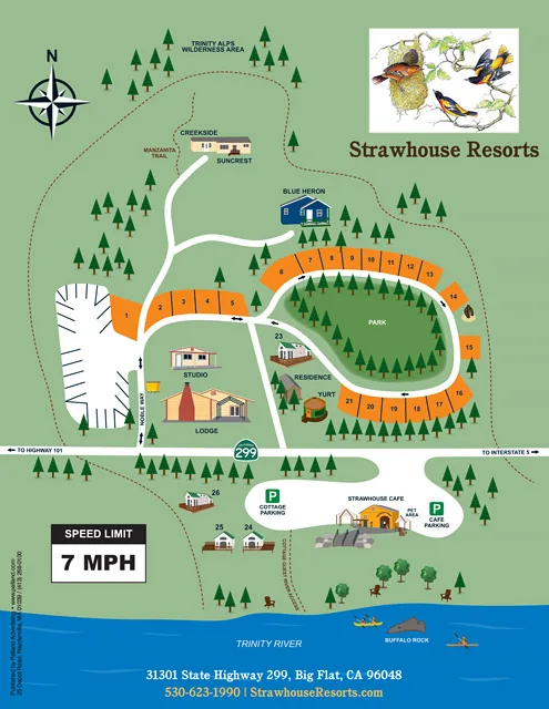 Strawhouse Resorts site map