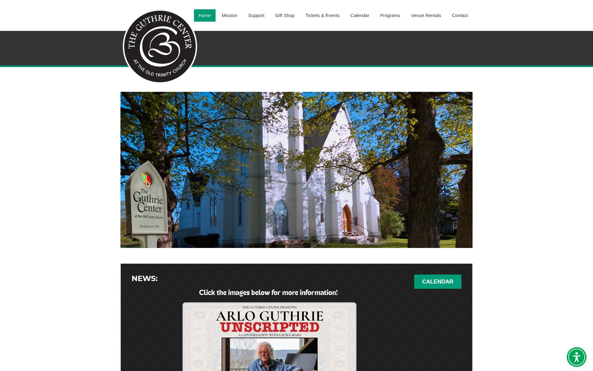 The Guthrie Center website